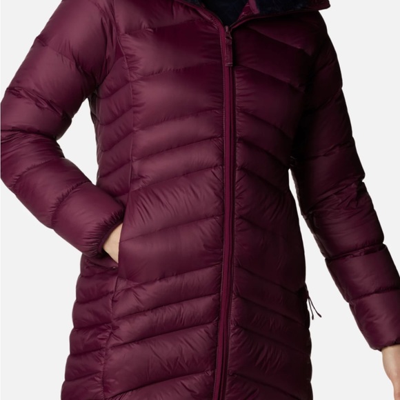 I am selling a Columbia Womens Autumn Park Down Hooded Mid Jacket. Size Small - Picture 6 of 9